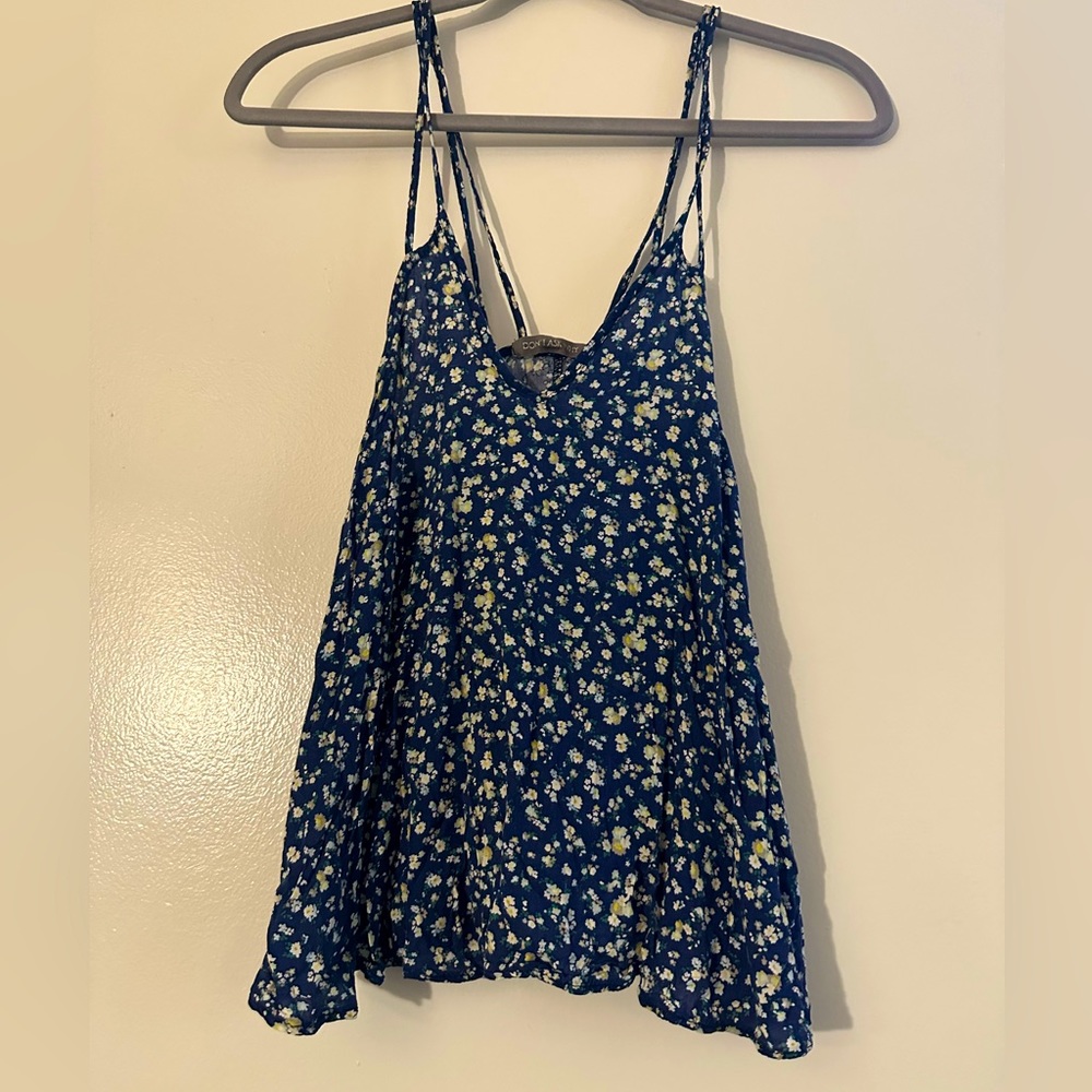 Don’t Ask Why Floral Tank Top - Small